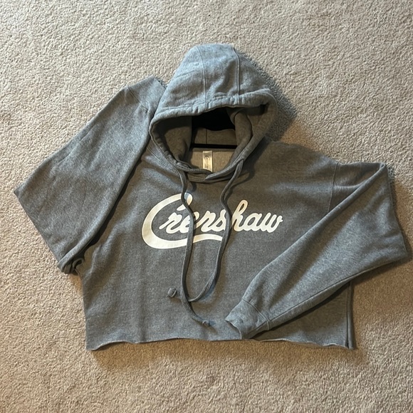 CRENSHAW Cropped Hoodie - Picture 1 of 3